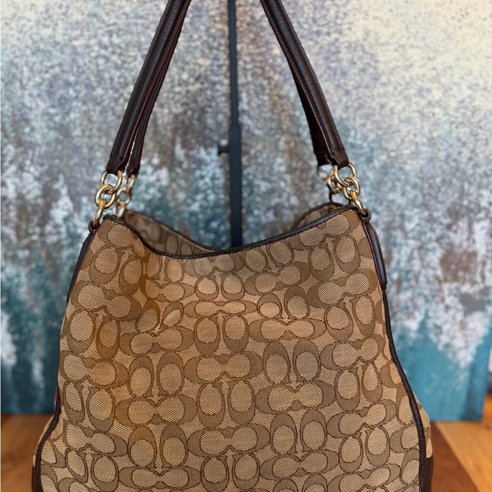 Coach 2010’s Signature Phoebe Carryall - Picture 13 of 16